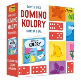 Gra i książka Domino. Kolory. Baw się i ucz