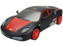 Samochód Do Driftu, Auto RC Drift 1:24 2,4 GHz 4WD CZERWONO-CZARNE FERRARI