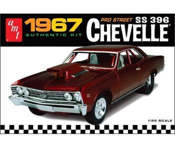 Model plastikowy - Samochód 1967 Chevy Chevelle Pro Street - AMT