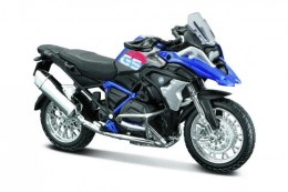 Model metalowy Motocykl BMW R 1200 GS 2017 1/18 z podstawką