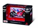 Model metalowy Motocykl Ducati Pramac racing 2021 1/18