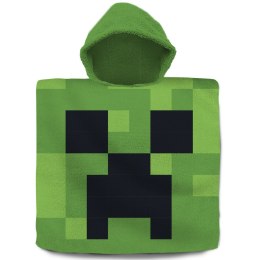 Ręcznik bawełniany ponczo 60x120 Minecraft Creeper