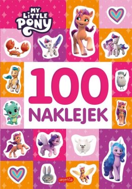 Książeczka My Little Pony. Nowe pokolenie. 100 naklejek