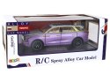 Auto RC 1:24 Samochód Pojazd E-9 Aluminiowy Zdalnie Sterowany Fioletowe