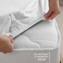 Prześcieradło jersey elastan z gumką WHITE/BIAŁY/160x200x30