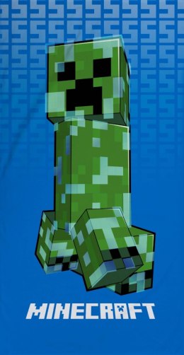 Ręcznik bawełniany 70x140 Minecraft Creeper