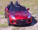 AUTO NA AKUMULATOR JAGUAR F TYPE, MIĘKKIE KOŁA, MIĘKKIE SIEDZENIE, SUPER JAKOSĆ - LAKIER/QLS5388