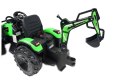 MEGA TRAKTOR Z ŁADOWARKĄ,KOPARKĄ, PRZYCZEPĄ 24 V SUPER-MOC OLBRZYMI