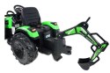 MEGA TRAKTOR Z ŁADOWARKĄ,KOPARKĄ, PRZYCZEPĄ 24 V SUPER-MOC OLBRZYMI