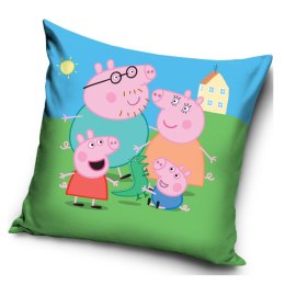 Poszewka mikrofibra 40x40 Peppa Family