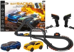 Tor Wyścigowy 2 Autka Kontrolery Slot Cars 1:64