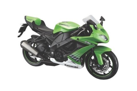 Model metalowy Kawasaki Ninja ZX-10R z podstawką 1/12