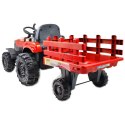 MEGA TRAKTOR AGRICULTURE Z PRZYCZEPĄ 2X200, 24V, SZYBKI SUPER JAKOSĆ/JC000B