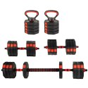 HANTLA KOMPOZYTOWA KETTLEBELL 4W1 20KG ENERO FIT