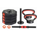 HANTLA KOMPOZYTOWA KETTLEBELL PRZYRZĄD DO POMPEK 3W1 10KG EB FIT