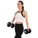 HANTLA ŻELIWNA 15 KG ( 2x7.5 KG ) WALIZKA ENERO FIT