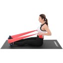 TAŚMA TRENINGOWA DO ĆWICZEŃ PILATES 2000x150x0,25MM 5-8KG ŻÓŁTA