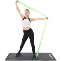 TAŚMA TRENINGOWA DO ĆWICZEŃ PILATES 2000x150x0,25MM 5-8KG ŻÓŁTA