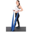 TAŚMA TRENINGOWA DO ĆWICZEŃ PILATES 2000x150x0,30MM 9-11KG CZERWONA