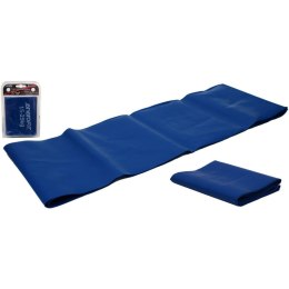 TAŚMA TRENINGOWA DO ĆWICZEŃ PILATES 2000x150x0,550MM 15-25KG NIEBIESKA