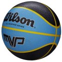 PIŁKA DO KOSZYKÓWKI WILSON MVP R.7 CZARNO-NIEBIESKA