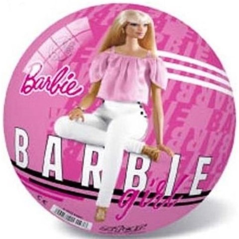 PIŁKA GUMOWA 23 CM LICENCJA BARBIE MATTEL