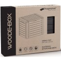 SKRZYNIA OGRODOWA 190L ANTRACYT WOODEBOX