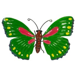 MOTYL DEKORACYJNY 26CM ZIELONY