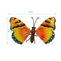 MOTYL DEKORACYJNY 26CM ŻÓŁTY