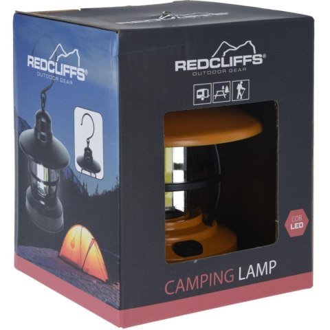 LATARKA LAMPA CAMPING BATERIE REDCLIFFS MIODOWY