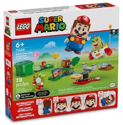 Klocki Super Mario 71439 Przygody z interaktywna figurką LEGO Mario