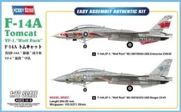 Model plastikowy Samolot F-14A Tomcat VF-1 Wolf Pack