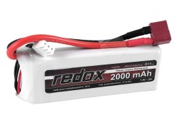 Redox ASG 2000 mAh 7,4V 30C DEAN (scalony) - pakiet LiPo