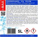 Alkohol izopropylowy Izopropanol IPA I-MAX 99,9% 5L