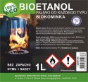 Bioalkohol bioetanol BIO paliwo do biokominka 1L