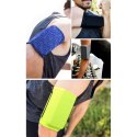 Opaska na ramię do biegania ćwiczeń fitness armband XL szara