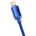 Kabel przewód do szybkiego ładowania i transferu danych USB-C Iphone Lightning 20W 1.2m niebieska