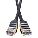 Speed Seven szybki kabel sieciowy RJ45 Cat 7 10Gbps 15m czarny