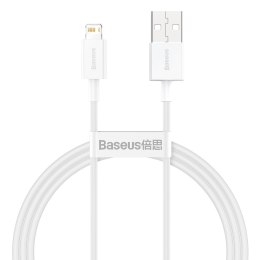 Superior kabel przewód USB Iphone Lightning 2.4A 1m Biały