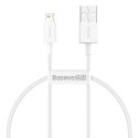 Superior kabel przewód USB Iphone Lightning 2.4A 25cm Biały