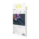 Wytrzymały nylonowy kabel przewód USB Iphone Lightning QC3.0 1.5A 2M niebieski