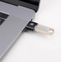 Adapter przejściówka ze złącza USB na USB-C OTG - czarny