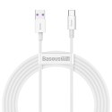 Kabel przewód Superior USB - USB-C 66W 6A 2m - biały