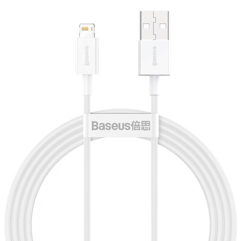 Kabel przewód Superior do iPhone USB - Lightning 1.5m - biały