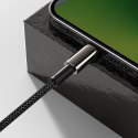 Kabel przewód do iPhone USB-C - Lightning szybkie ładowanie 20W 2m - cały czarny