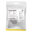 Złączka łącznik kabli sieciowych LAN Ethernet RJ-45 AirJoy czarna