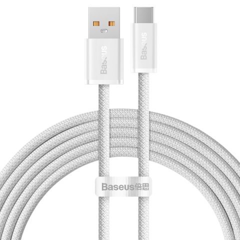 Kabel przewód Dynamic Series USB - USB-C 100W 2m biały