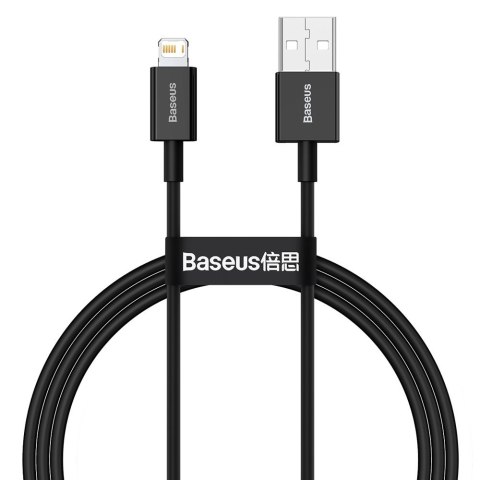 Superior kabel przewód do Iphone USB - Lightning 2.4A 1m czarny