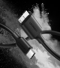 Kabel przewod USB-C - micro USB-B SuperSpeed 3.0 1m czarny