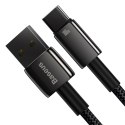 Mocny przewód kabel Tungsten Gold USB - USB-C 480Mb/s 100W 2m czarny